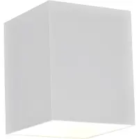 Fantasia NIDUM Wandlicht wit vierkant G9 excl (max 40W)