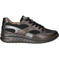 Hartjes Sneaker Women Wave Shoe Nappa Hazelnut Black-Schoenmaat 38