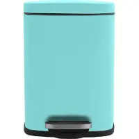 Spirella Pedaalemmer 5L - AKIRA - Prullenbak Badkamer - Staal - Blauw