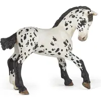 Papo Appaloosa Fohlen schwarz