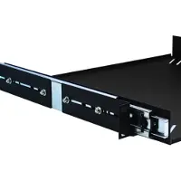 Adam hall 87556 19" plank 1HE met Auszugsrailn - Overige - Rackaccessoires