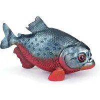 Papo WILD ANIMAL KINGDOM Beeldje, 50253 Piranha, Veelkleurig