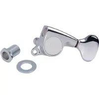 Gotoh SGS-510 mechaniek C 6 links S5 Button chrome - Stemmechaniek voor gitaar