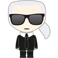 Karl Lagerfeld Fotobehang IconKarl DD120250 Karl Lagerfeld Grijs Zwart Antraciet Vlies 280 x 200 cm (2 Teile) Fotobehang online webshop