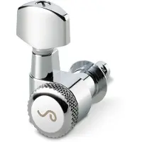 Schaller M6 Pin Locking 6L Chrome - Stemmechaniek voor gitaar