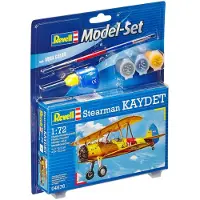 Revell Modelbouwpakket Militaire voertuigen - 64676 Stearman Kaydet Plane - Model Set Plastic - 1:72 - Modelbouw