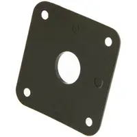 Gibson PRJP-010 Jack Plate BK Plastic Black - Gitaaronderdeel