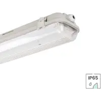 Lybardo LED Armatuur Waterdicht IP65 60 cm dubbel, opbouw