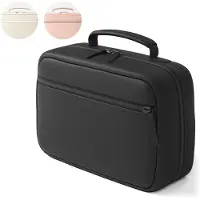 Onyx Toilettas Zwart - Make Up Tasje - Cosmetica Organizer - Make-Up Spiegel - Hangbaar - Dames en Heren - Maat: M