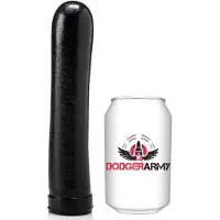 Dodger Army - Half Fire - 19,5 x 4 cm - PVC - Zwart