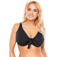 Vivisence bikini beha lady 3202 badmode bikinitop zonder patroon, zwart, 85e