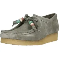 Clarks Veterschoen 'Wallabee' grijs