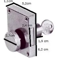 Goldenship Deck House Lock Zilver