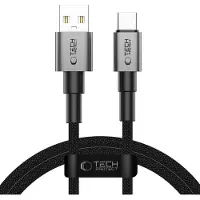 Tech-Protect Ultraboost DNA Type-C kabel, 15W/3A, 100 cm, ijzergrijs