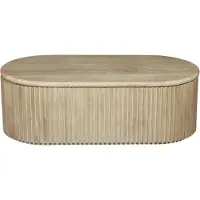 Giga Meubel Salontafel Sven Travertin Naturel 120cm