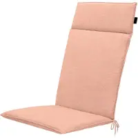 Madison Tuinstoelkussen Universeel Napels Salmone Water Reppelent Hoge Rug (120 x 50 cm)