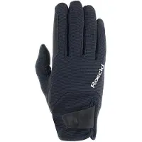 Roeckl Rijhandschoen Meura Black - 6 | Paardrij handschoenen