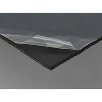 Göldo Pickguard blank 1-ply matzwart 23x41 - Pickguard