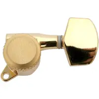 KLUSON Backlock mechanieken 3+3 45° GO goud - Stemmechaniek voor gitaar