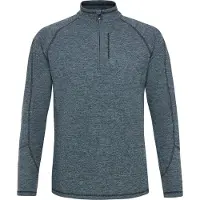 Protest Skipully Men Prtlouisiana 1/4 Zip Top Blue Nights-XXL