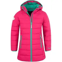 TROLLKIDS - Girl's Stavanger Coat - Lange jas 116, roze