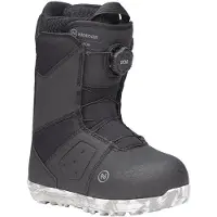 Nidecker - Kinder snowboardschoenen - Micron Black voor Unisex - Kindermaat 19 - Zwart