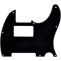 Göldo XTH3B Tele Humbucker Pickguard (Black) - Pickguard
