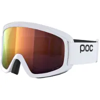 POC Skibril Unisex Opsin Wide Fit Hydrogen White/Partly Sunny Orange