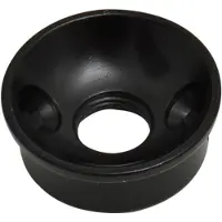 Göldo JTS1B Deluxe Jack Cup for Tele (Black) - Gitaaronderdeel