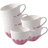 Villeroy & Boch Koffiekop Fleur Cassis 160ml (6 delig)