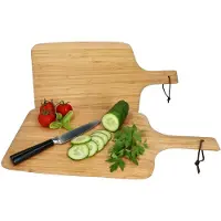 MamboCat Set van 2 Binny bamboe snijplanken 46x23x1,5cm - 24501352