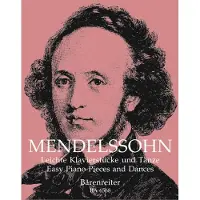 Bärenreiter Mendelssohn Bartholdy, Felix | Easy Piano Pieces and Dances