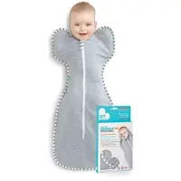Love to Dream Babyslaapzak Swaddle Up - Inbakeren - Baby 0-3 maanden - 3.5-6 kg - All season - Grijs