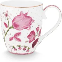 Pip studio Jolie tulp XL mok roze