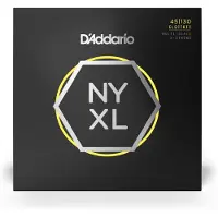 D'addario And Co 45-130 HybridLight 5-String, Multiscale, NYXL