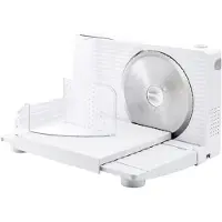 Silvercrest KITCHEN TOOLS Snijmachine - Vermogen: 100 W - Materiaal: Kunststof, RVS - Snijbreedte: max. 17 mm - Voor moeiteloos snijden - Veiligheidsschakelaar - Instelbare snijbreedte
