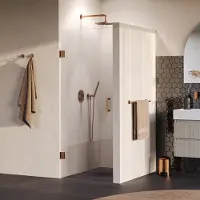 Brauer Void profielloze nisdeur 70cm koper geborsteld PVD