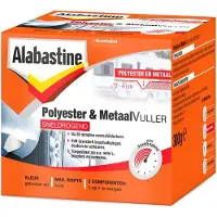 Alabastine Polyester & Metaal Vuller Sneldrogend 300 GR