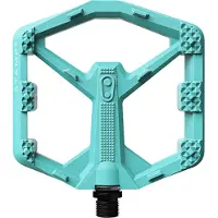 Crankbrothers - Stamp 0 Plattform-Pedal - Platformpedalen L, turkoois