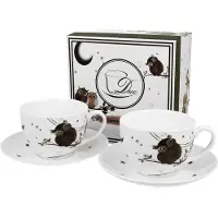 MamboCat Charmante Uilen mokken set voor 2 personen 200 ml + geschenkverpakking - 925026 9393877