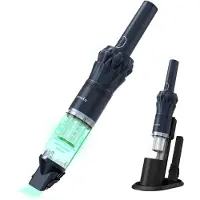 Samako Kruimeldief NanoDetect 120W - Kruimelzuiger Snoerloos - Krachtige Handstofzuiger - Draadloos - Autostofzuiger -