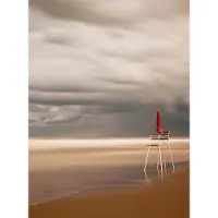 A.S. Création Fotobehang Chair At The Beach DD119084 Designwalls Zwart Antraciet Vlies 192 X 260 cm (4 delen) 3D Fotobehang op maat