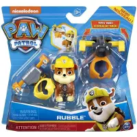 Spin Master Spinmaster Paw Patrol Speelfiguur Rubble Inclusief Accessoires - Paw Patrol Actiefiguur