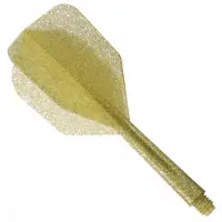 Condor Zero Stress Flight System Small Glitter Gold - Dart Flights