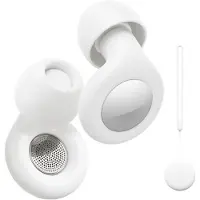 Ntech Slaapoordoppen - Oordoppen voor slaap en gehoorbescherming Wit - oordopjes voor slaap, diepe concentratie - Sleep Plugs - Slaapdoppen
