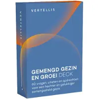 Vertellis Gemengd Gezin en Groei Deck - - 60 vragen en opdrachten voor een hechter samengesteld gezin