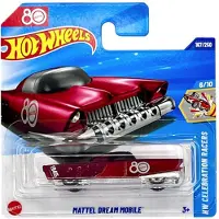 Hot Wheels MATTEL DREAM MOBILE 1945 RED 167/250 HW CELEBRATION RACERS 6/10 80th Anniversary