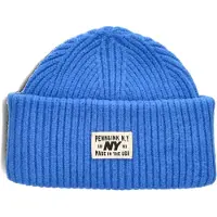 Penn & Ink Dames Mutsen Beanie W25b354 - Blauw - Maat ONESIZE