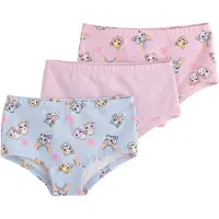Lindex Onderbroek 'Kawaii' pastelblauw / geel / pastellila / rosa