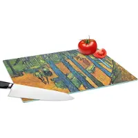 KitchenYeah Glazen Snijplank - 39x28 - Les Alyscamps - Vincent van Gogh - Snijplanken Glas